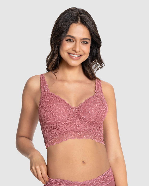 Brasier en encaje ideal para busto pesado Sexy Support