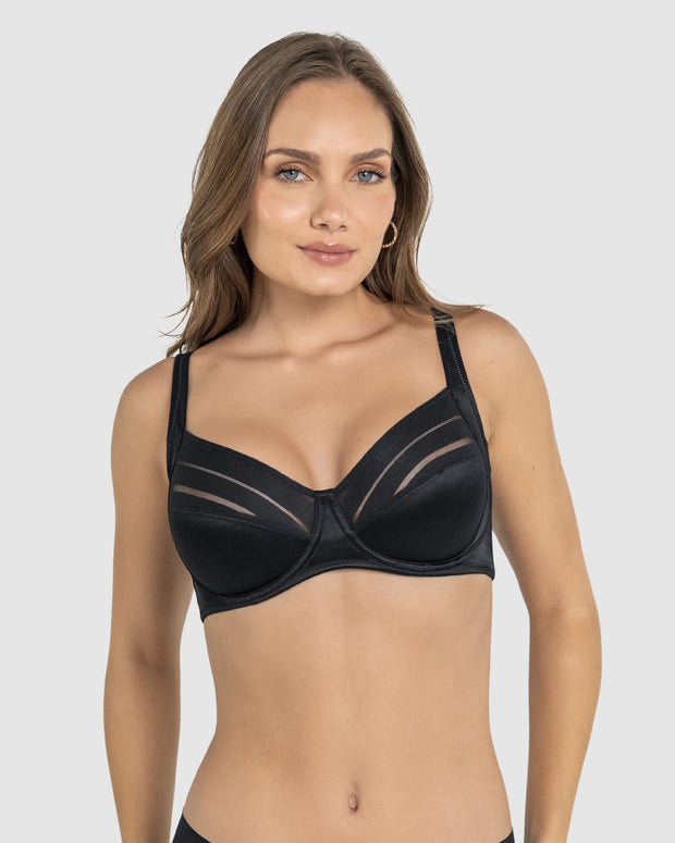 Brasier de buen cubrimiento ideal para busto pesado natural support