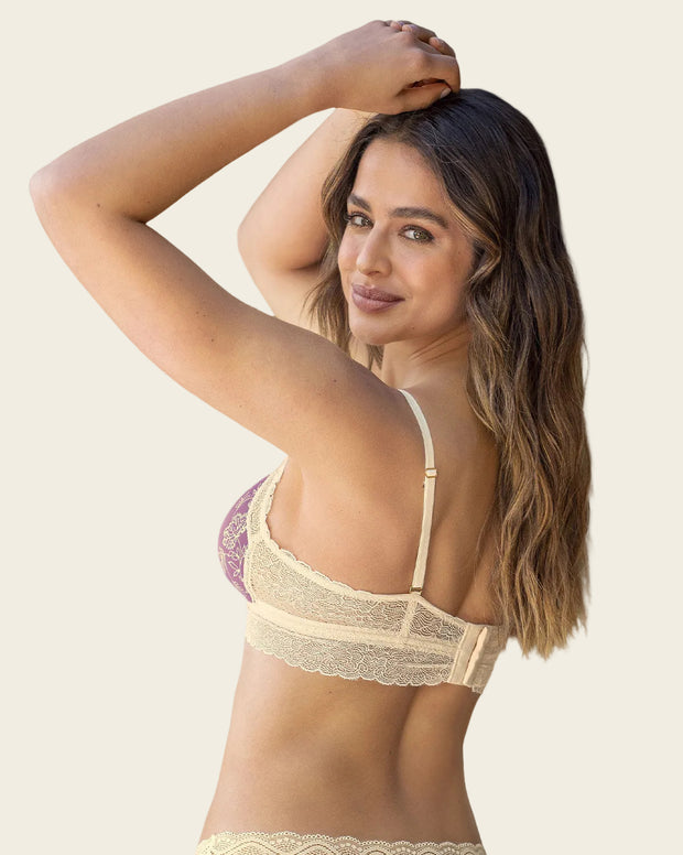 Bralette en encaje sexy y natural