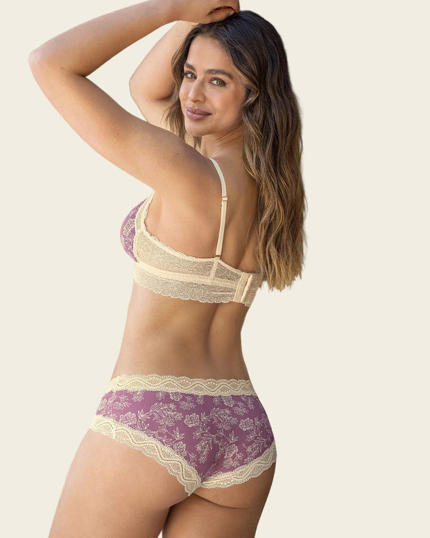 Bralette en encaje sexy y natural