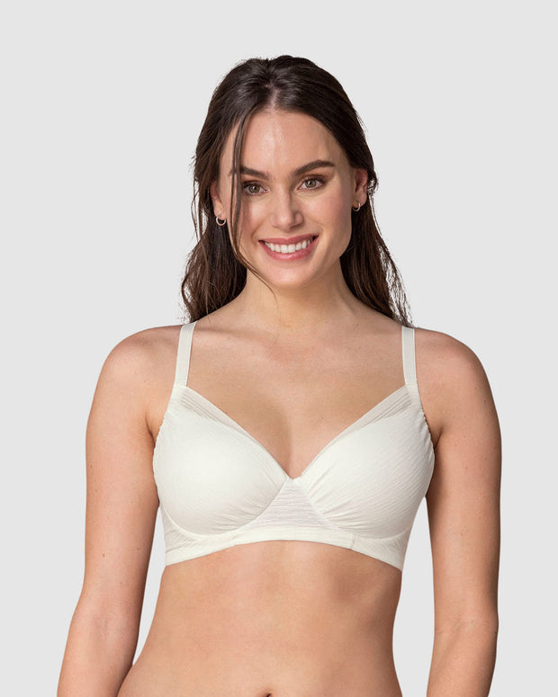Brasier con cubrimiento total del busto comfort fit