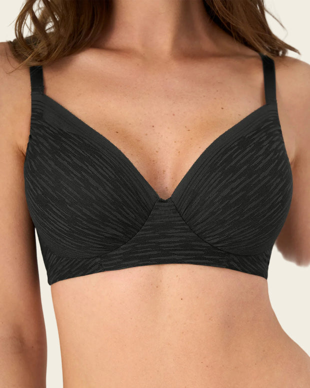 Brasier con cubrimiento total del busto comfort fit