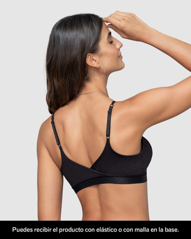 Bralette tipo top ultra cómodo y liviano