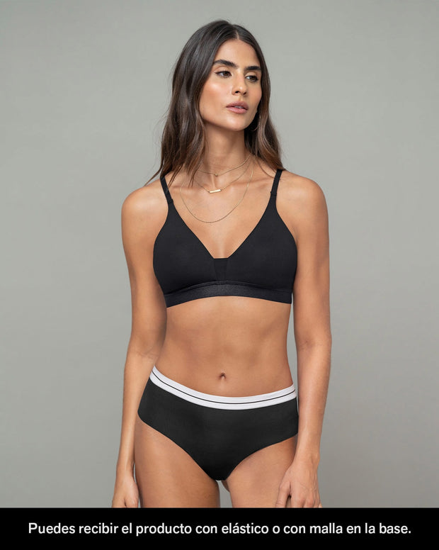 Bralette tipo top ultra cómodo y liviano