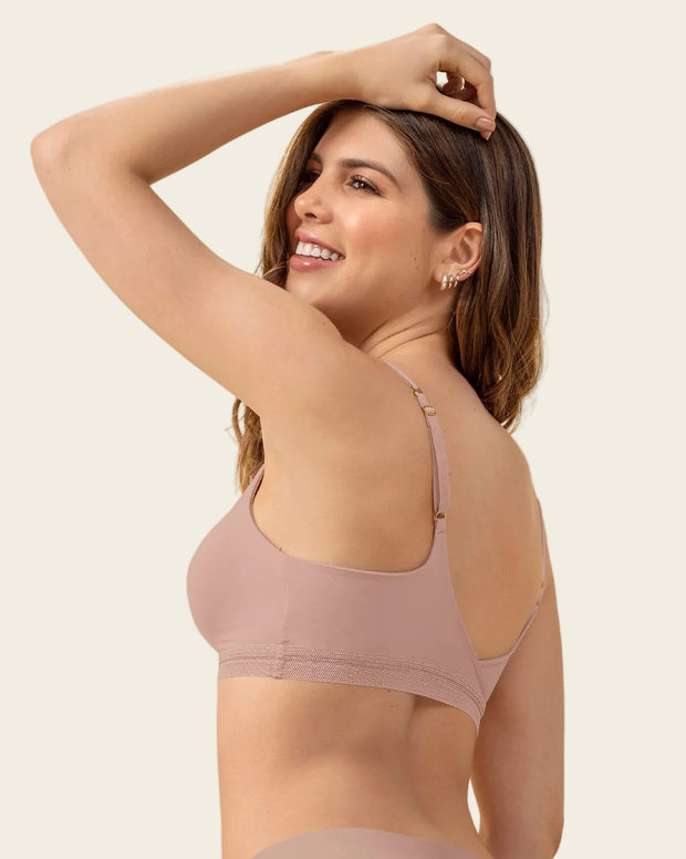 Bralette tipo top ultra cómodo y liviano