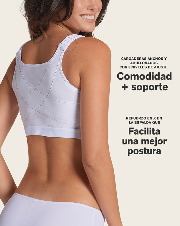 Brasier tipo top multiusos ultracómodo en algodón All in One Bra