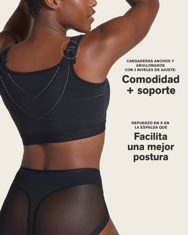 Brasier tipo top multiusos ultracómodo en algodón all in one bra