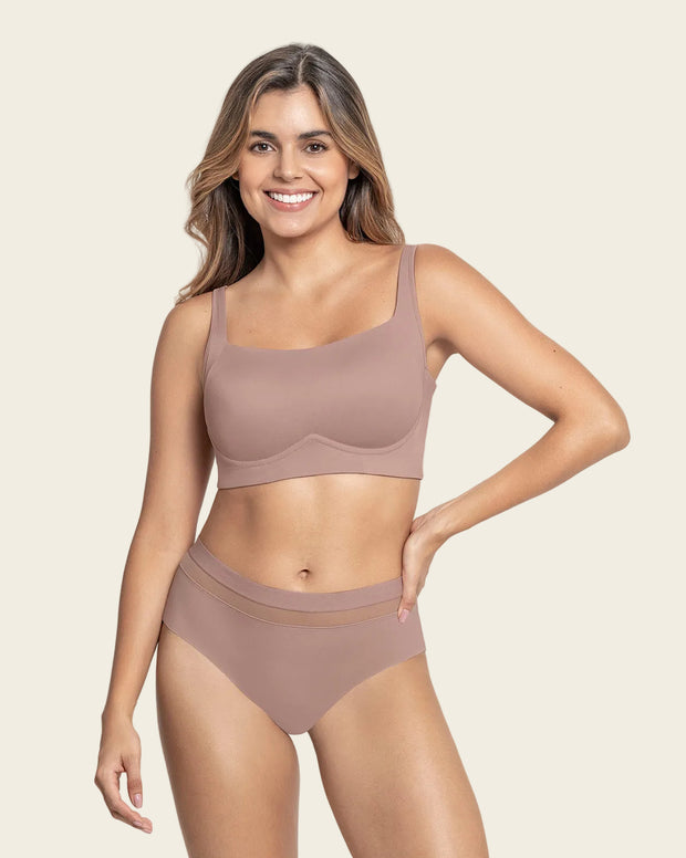 Paquete x2 brasieres sin arco ultracómodo de alto soporte y cubrimiento everyday bra