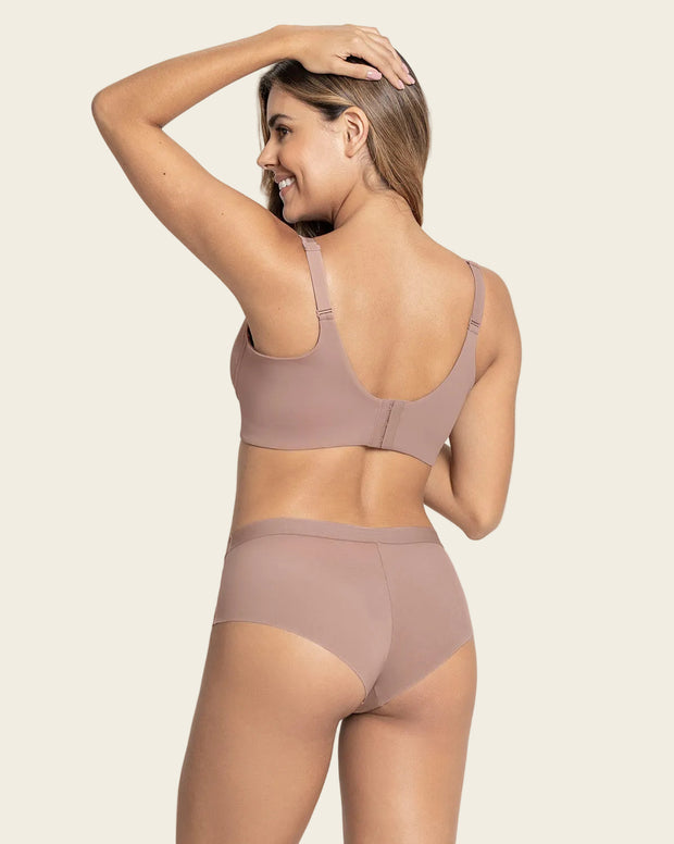 Paquete x2 brasieres sin arco ultracómodo de alto soporte y cubrimiento everyday bra