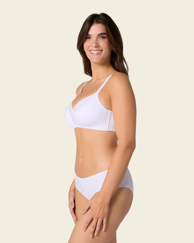 Brasier sin arco de realce alto incorporado magical bra
