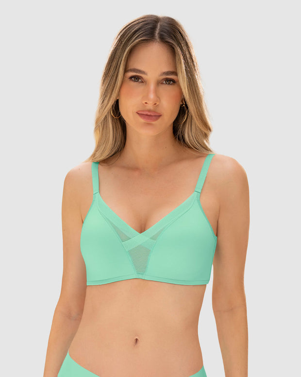 Brasier sin arco de realce alto incorporado Magical Bra