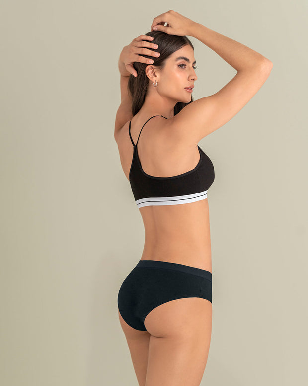 Top en algodón ultracómodo con cargaderas graduables