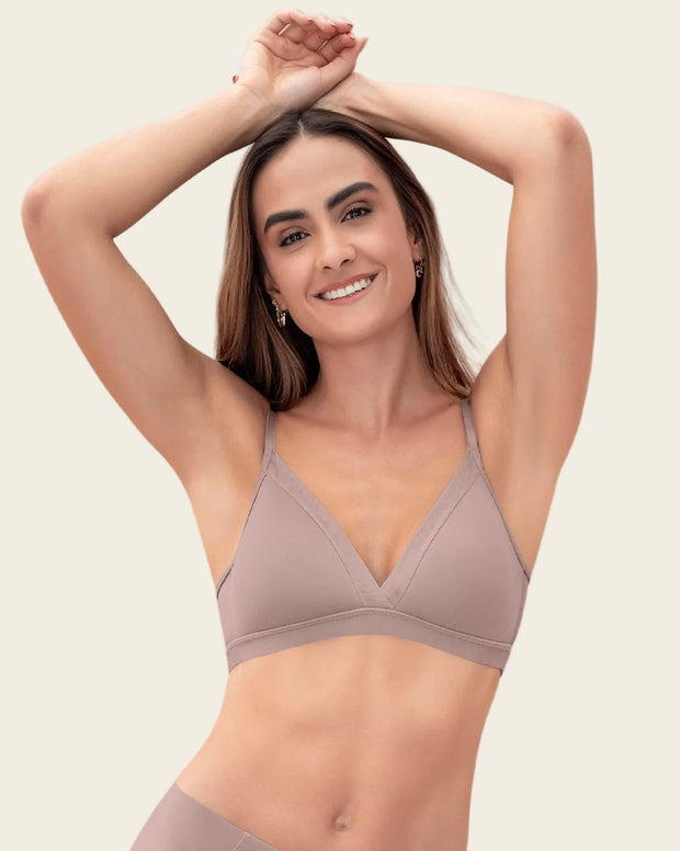 Brasier sin arco Pura Comodidad con detalles en tul