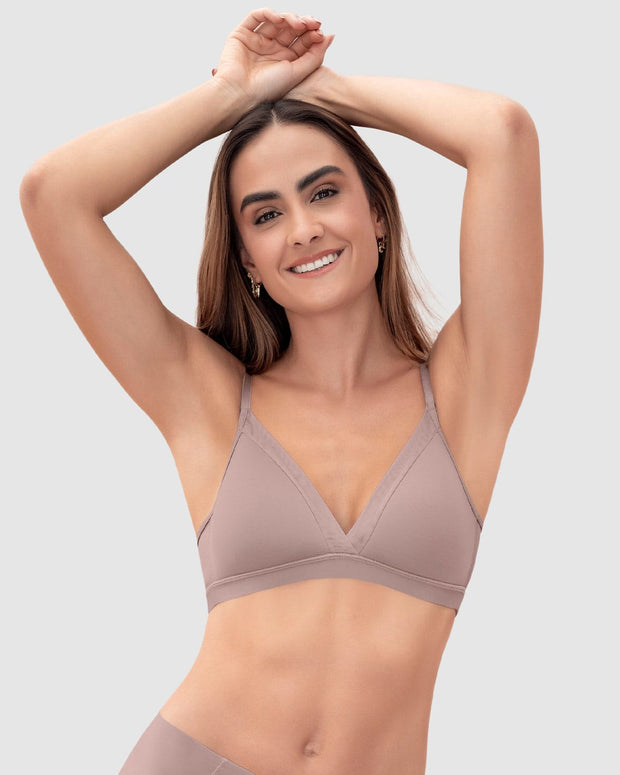 Brasier sin arco Pura Comodidad con detalles en tul