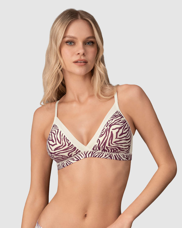 Brasier sin arco Pura Comodidad con detalles en tul