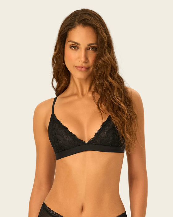 Daily Bralette cómodo y desestructurado#color_700-negro