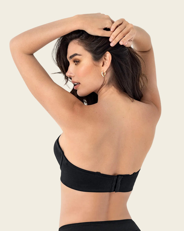 Brasier strapless ideal para busto mediano y grande