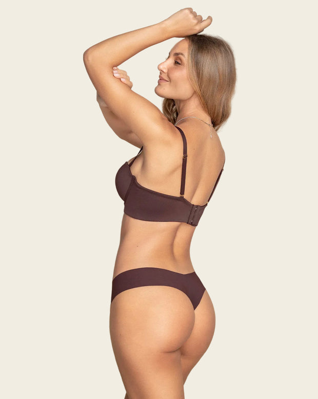 Brasier strapless ideal para busto mediano y grande