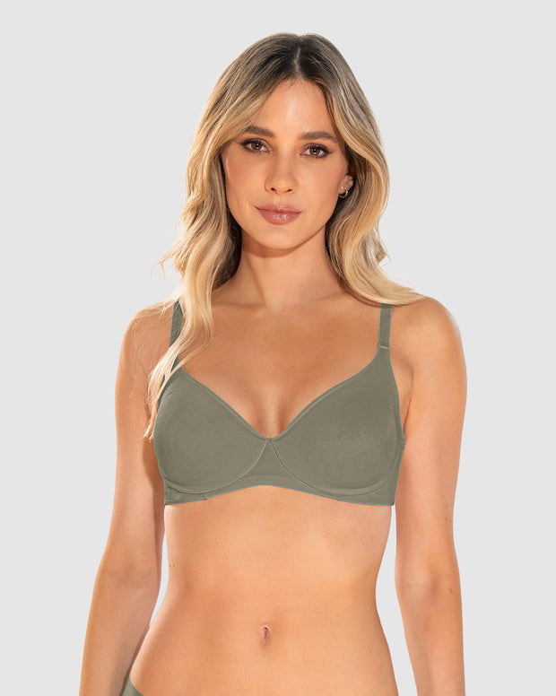Brasier ultraligero SIN ESPUMA, copas doble tela