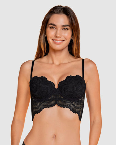 Bustier strapless Sutilmente Sexy#color_700-negro