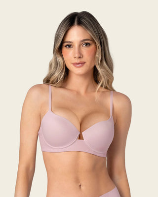 Brasier de realce alto con escote profundo#color_459-lila-claro