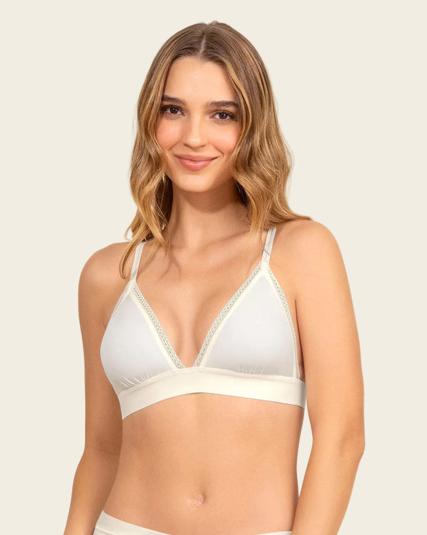 Bralette Liso + Encaje