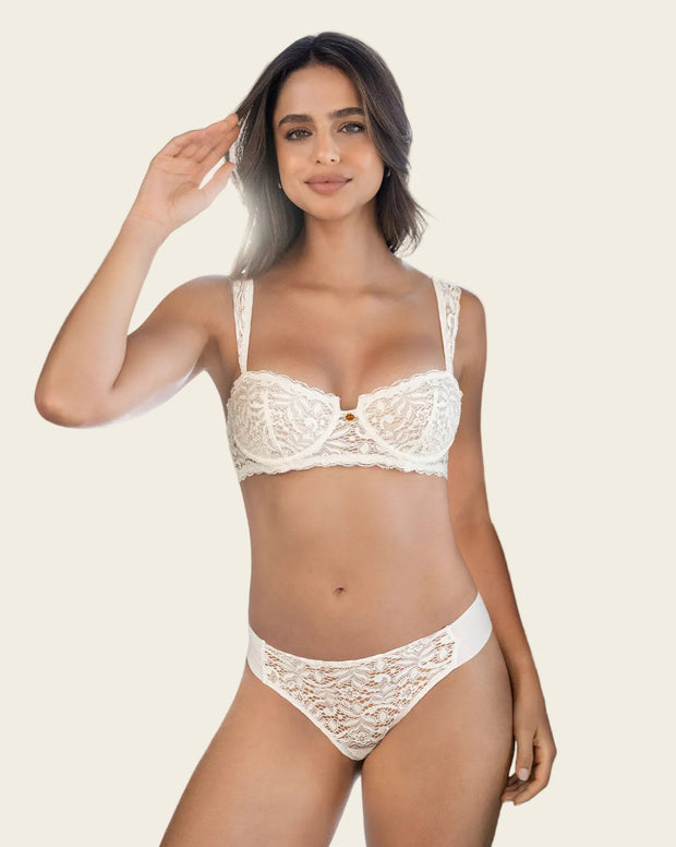 Brasier balconette en encaje