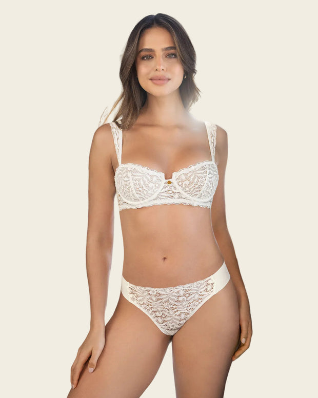 Brasier balconette en encaje