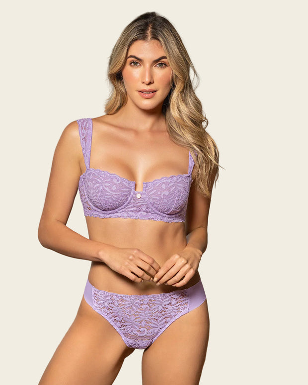 Brasier balconette en encaje