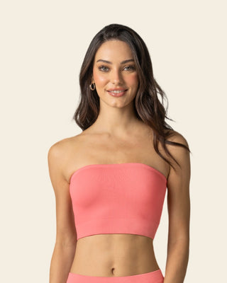 Top strapless sin costuras#color_334-coral