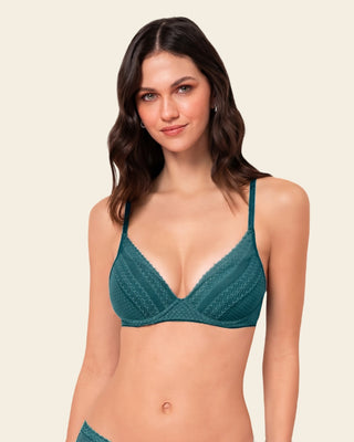 Brasier con encaje y copas suaves#color_a41-verde-medio