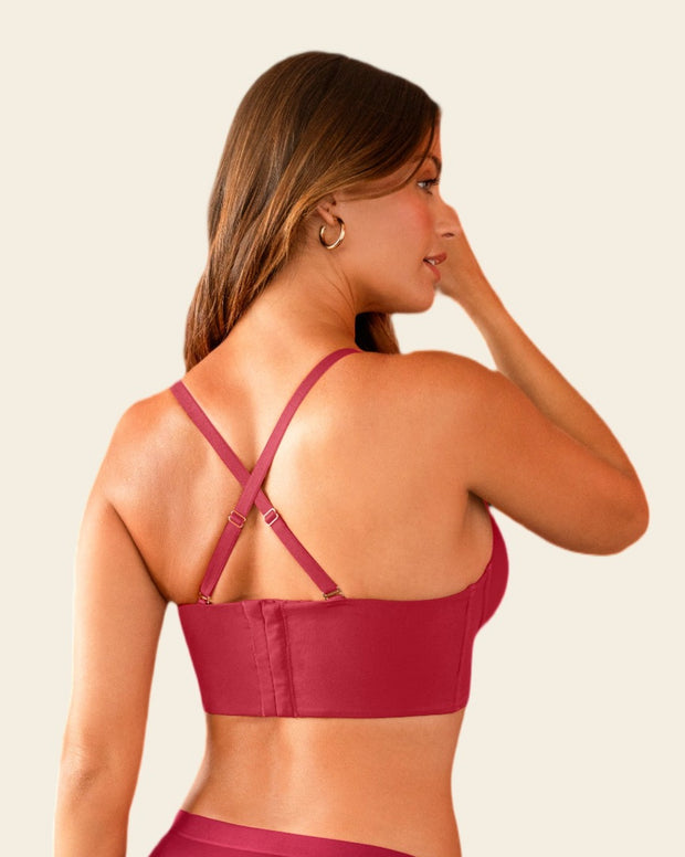 Brasier con realce incorporado y base ancha Magic Corset