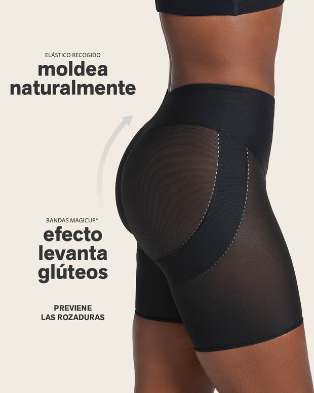 Panty faja tipo short levanta cola de control en abdomen