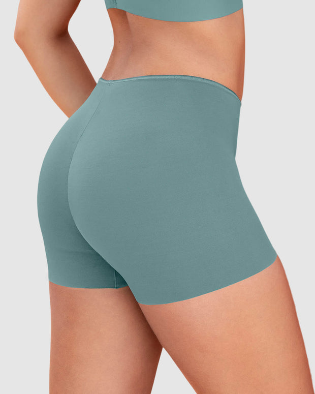 Panty tipo bóxer efecto invisible en piernas
