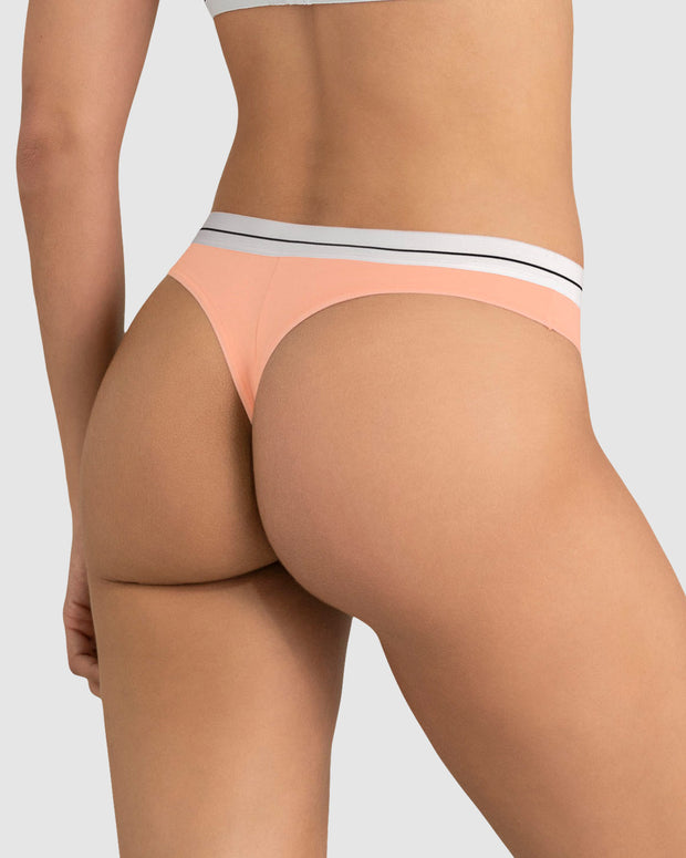 Brasilera en algodón con elástico suave en cintura