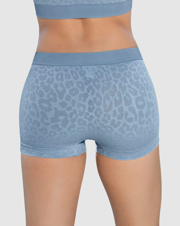 Bóxer animal print tecnología seamless de total comodidad