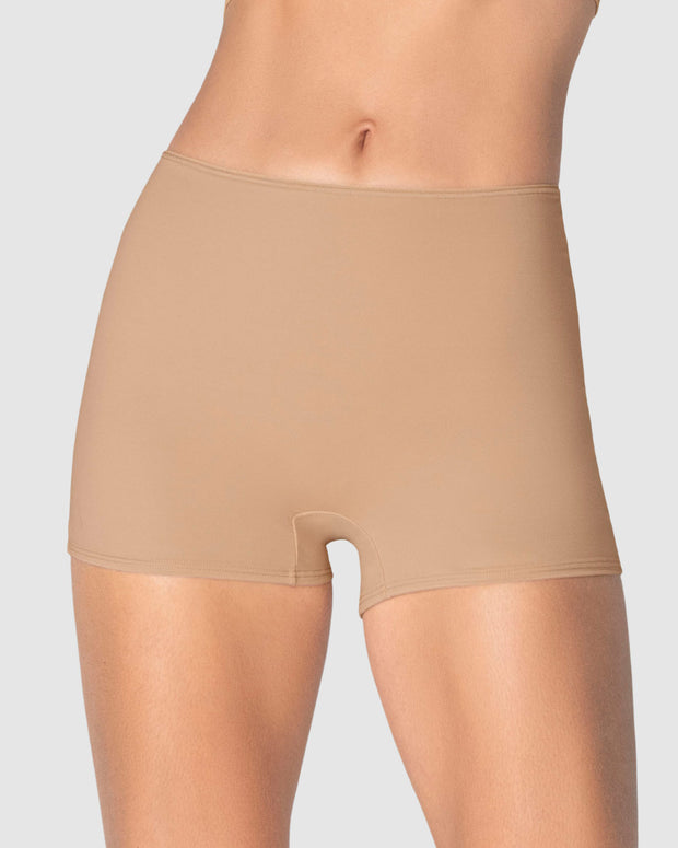 Bóxer corto de control fuerte de abdomen