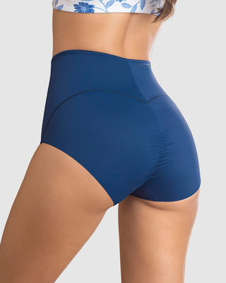 Panty clásico de control, tiro extra alto#color_546-azul-oscuro