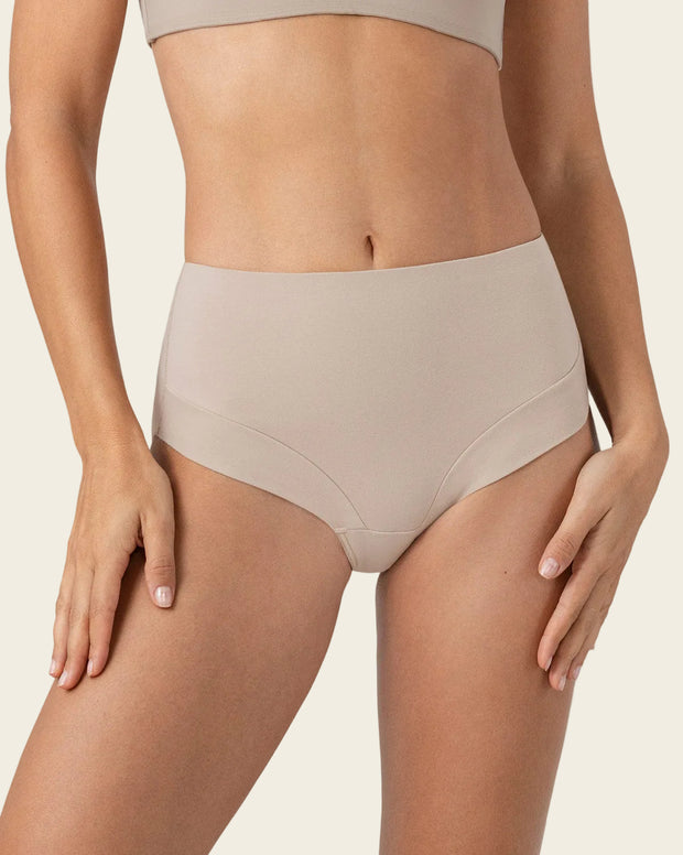 Panty hípster en algodón, control moderado