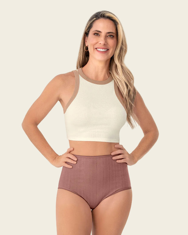 Paquete x 3 panties clásicos con excelente cubrimiento