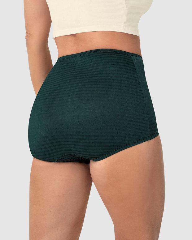 Paquete x 3 panties clásicos con máximo cubrimiento