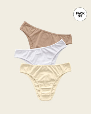 Paquete x 3 tangas ultracómodas#color_s08-perla-blanco-cafe-claro