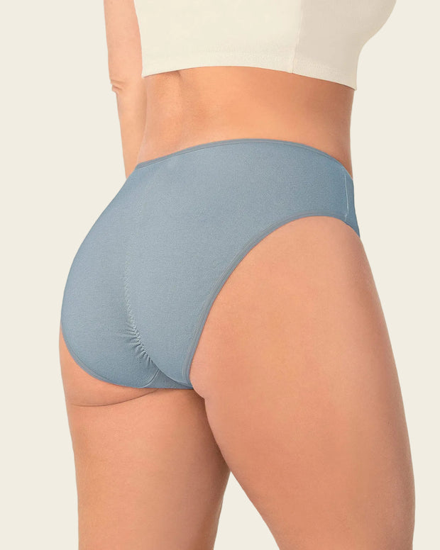 Paquete x 3 panties tipo bikini con buen cubrimiento