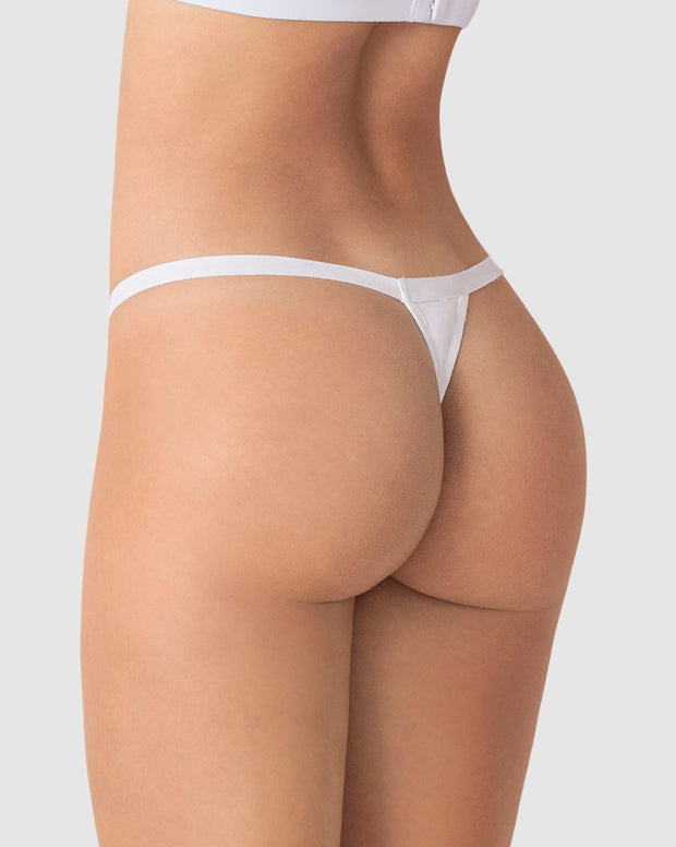 Paquete x 3 tangas brasileras de tiro bajo