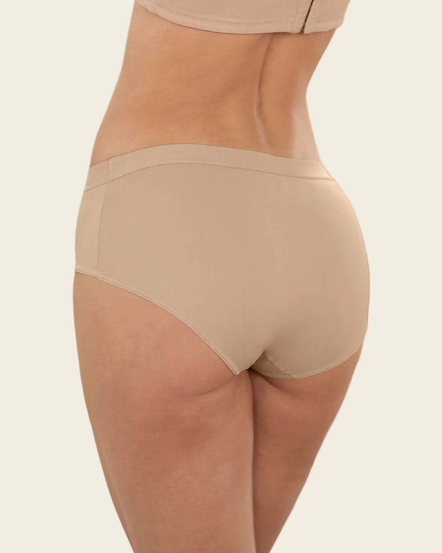 Paquete x 3 hipsters cómodos invisibles en piernas