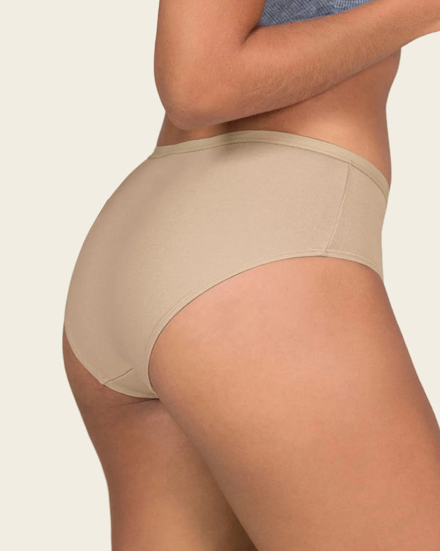 Paquete x 3 panty clásico de máxima comodidad y frescura
