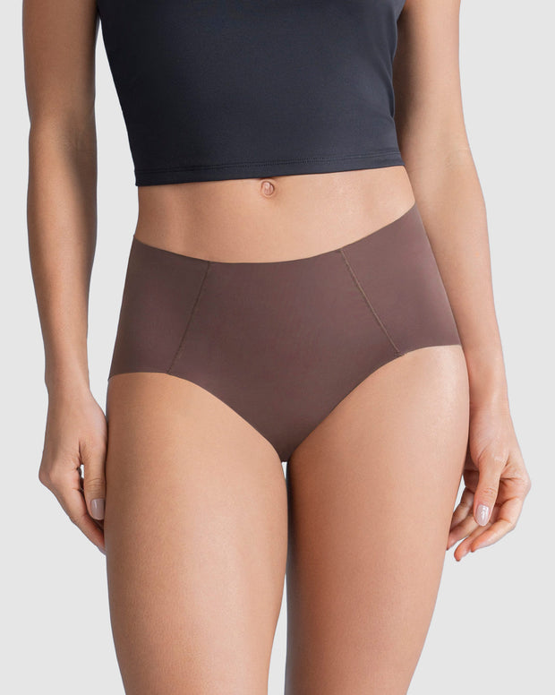 Paquete x 3 panties clásicos de apariencia invisible