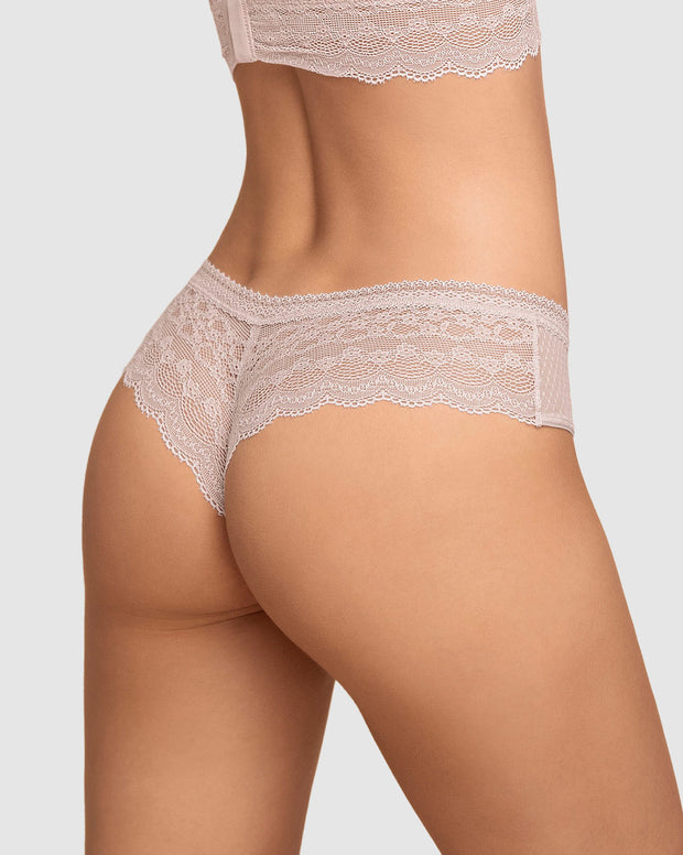 Paquete x 2 Panties Cacheteros en Encaje y Tul