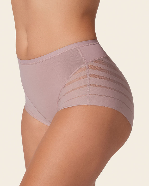 Paquete x 2 Panty faja clásico con control moderado de abdomen y bandas en tul