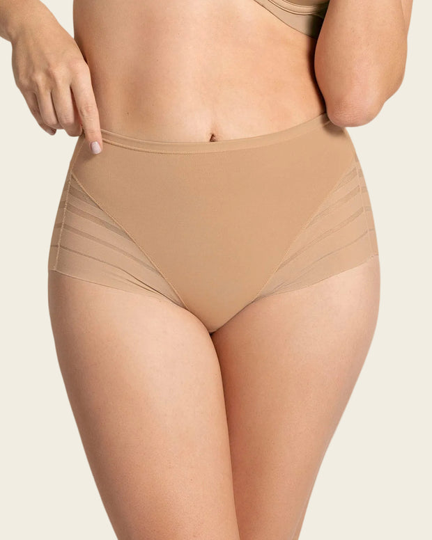 Paquete x 2 panty faja clásicos control moderado de abdomen